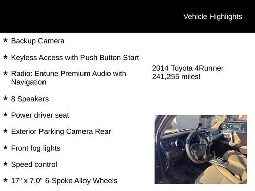 2014 Toyota 4Runner SR5