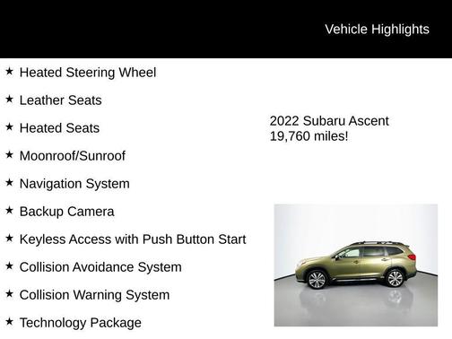 2022 Subaru Ascent Limited 8-Passenger