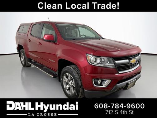 Cajun Red Tintcoat 2018 Chevrolet Colorado Z71