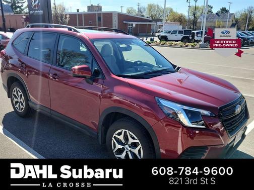 Crimson Red Pearl 2024 Subaru Forester Premium