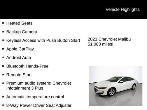 2023 Chevrolet Malibu FWD 1LT