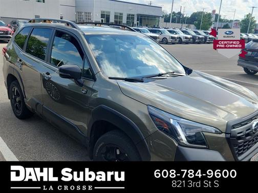 Autumn Green Metallic 2022 Subaru Forester Wilderness