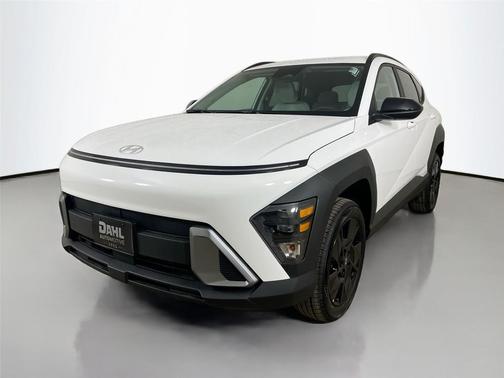 Atlas White 2026 Hyundai KONA SEL Sport