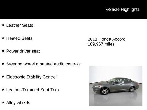 2011 Honda Accord SE