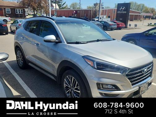 Stellar Silver 2020 Hyundai TUCSON Ultimate