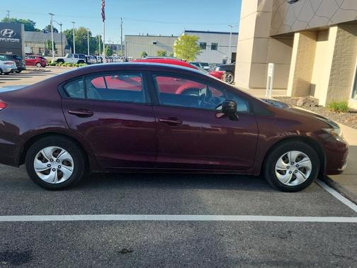 Crimson Pearl 2015 Honda Civic LX