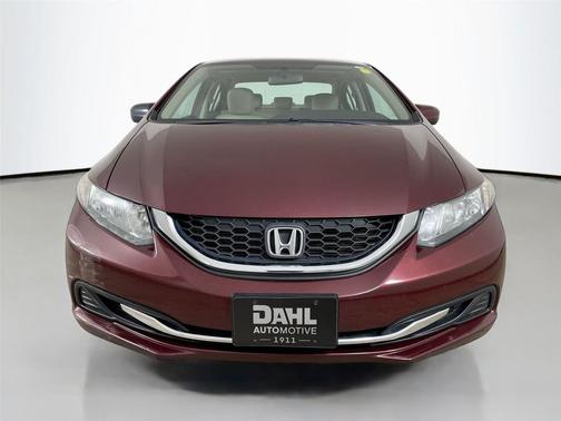 Crimson Pearl 2015 Honda Civic LX