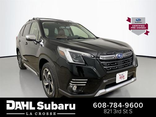 Crystal Black Silica 2024 Subaru Forester Touring