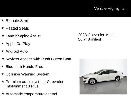 2023 Chevrolet Malibu FWD 1LT