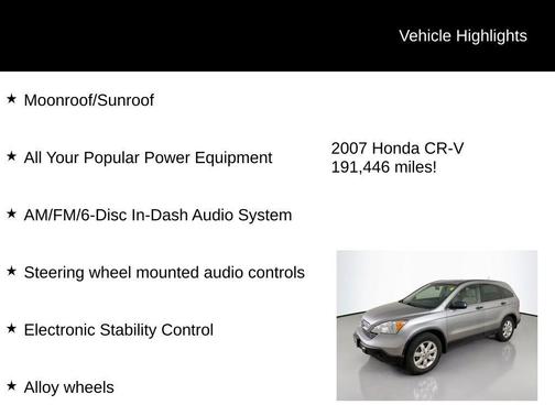 2007 Honda CR-V EX