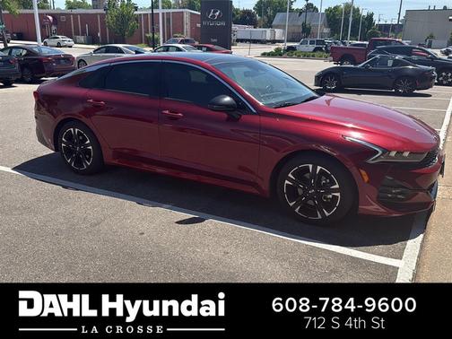 Passion Red 2021 Kia K5 GT-Line