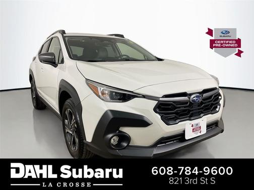 Crystal White Pearl 2024 Subaru Crosstrek Premium