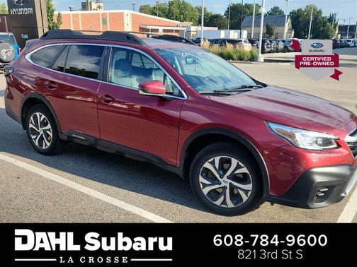 Crimson Red Pearl 2021 Subaru Outback Limited