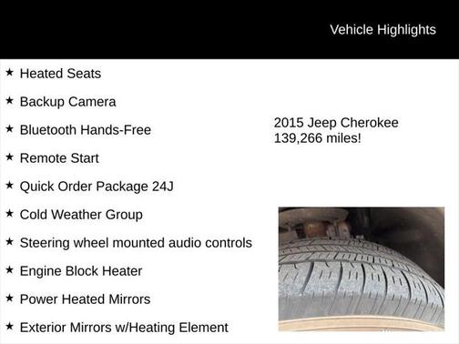 2015 Jeep Cherokee Latitude