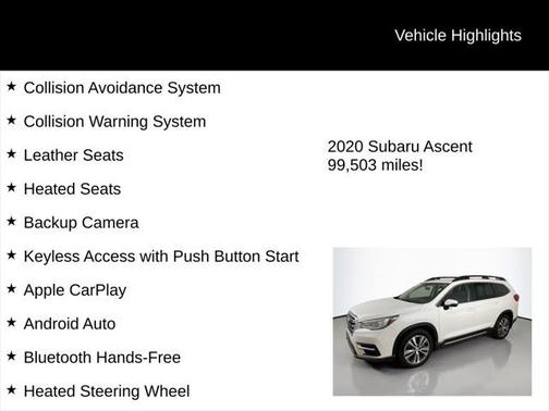 2020 Subaru Ascent Limited 7-Passenger