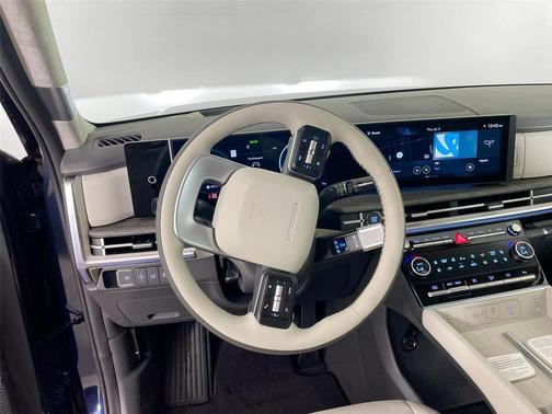 Atlantis Blue 2026 Hyundai SANTA FE HEV Calligraphy
