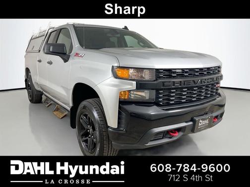 Silver Ice Metallic 2020 Chevrolet Silverado 1500 Custom Trail Boss