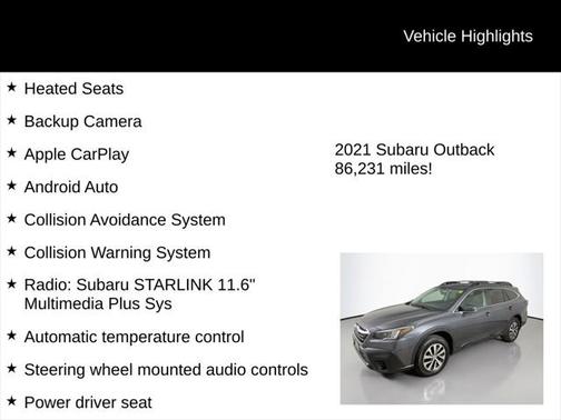2021 Subaru Outback Premium