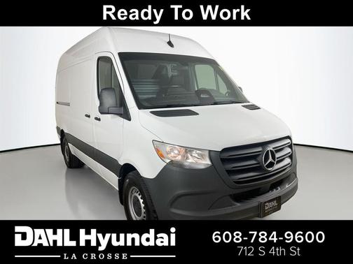 WHITE 2025 Mercedes-Benz Sprinter 2500 Standard Roof