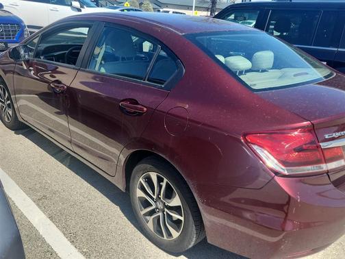 Crimson Pearl 2015 Honda Civic EX