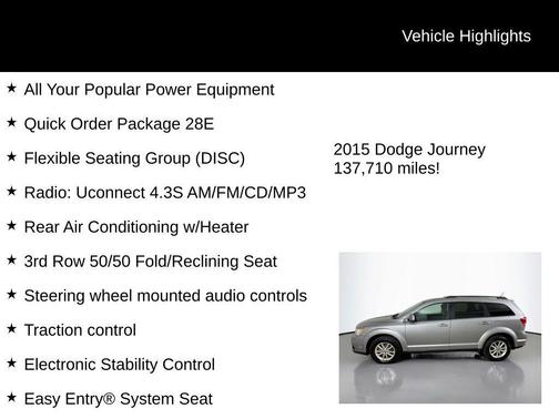 2015 Dodge Journey SXT