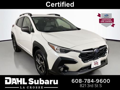 Crystal White Pearl 2024 Subaru Crosstrek Premium