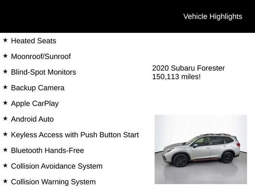 2020 Subaru Forester Sport