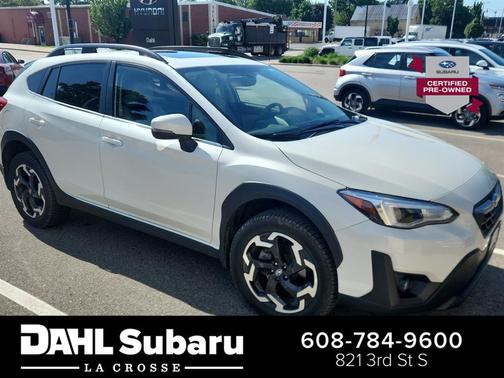 Crystal White Pearl 2021 Subaru Crosstrek Limited