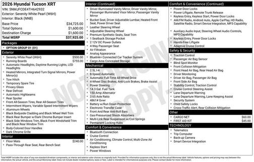 2026 Hyundai TUCSON XRT