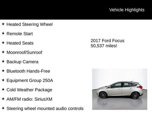2017 Ford Focus SEL