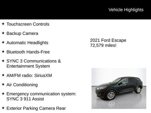 2021 Ford Escape SE