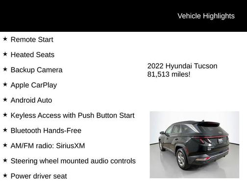 2022 Hyundai TUCSON SEL