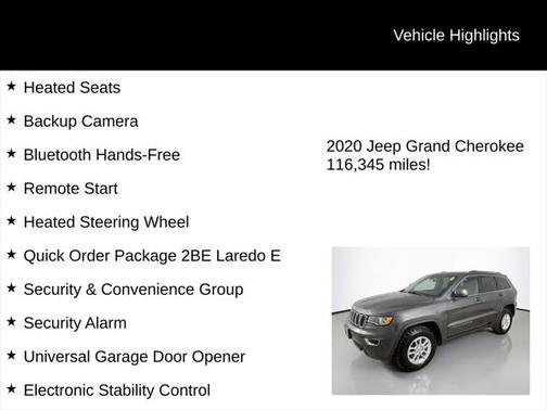 2020 Jeep Grand Cherokee Laredo