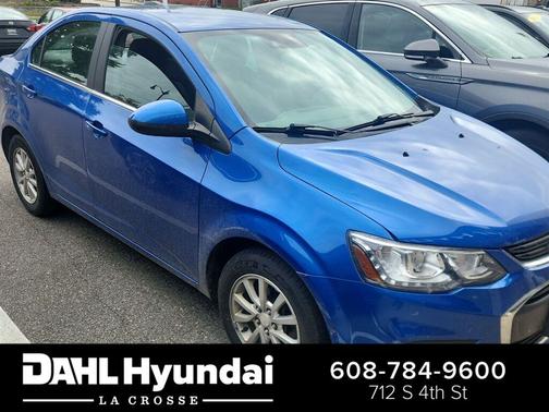 Kinetic Blue Metallic 2017 Chevrolet Sonic LT