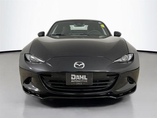 Jet Black Mica 2025 Mazda MX-5 Miata RF Grand Touring