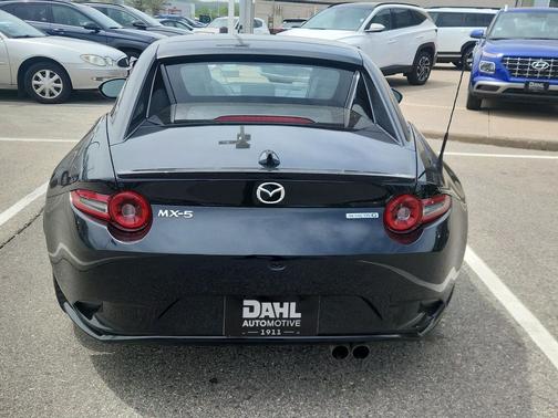 Jet Black Mica 2025 Mazda MX-5 Miata RF Grand Touring