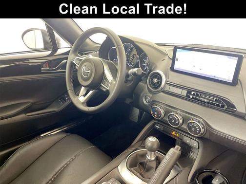 Jet Black Mica 2025 Mazda MX-5 Miata RF Grand Touring