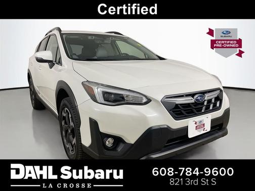 Crystal White Pearl 2021 Subaru Crosstrek Limited