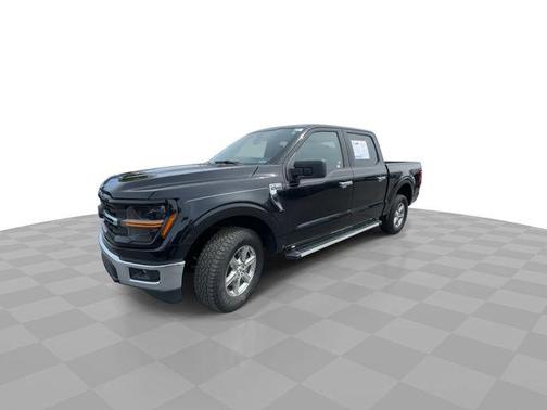 AGATE BLACK METALLIC 2025 Ford F-150 XLT