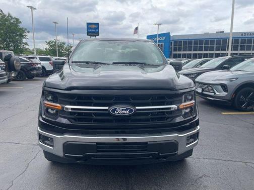 AGATE BLACK METALLIC 2025 Ford F-150 XLT