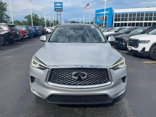 Liquid Platinum 2019 INFINITI QX50 Luxe