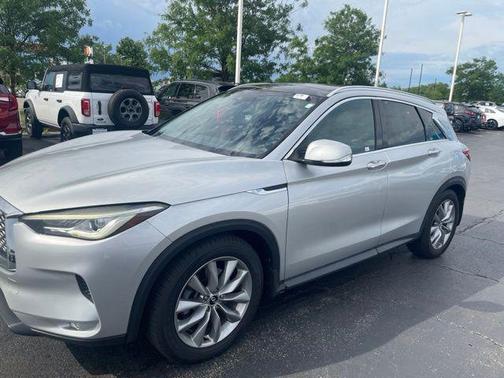 Liquid Platinum 2019 INFINITI QX50 Luxe