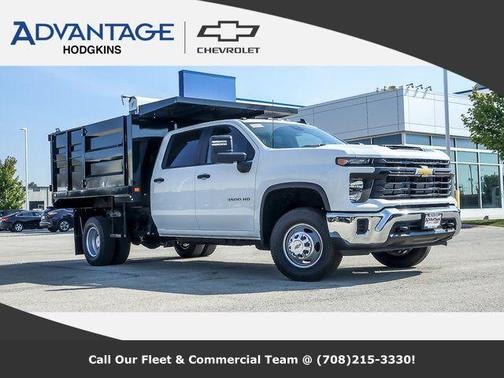 Summit White 2024 Chevrolet Silverado 3500 WT