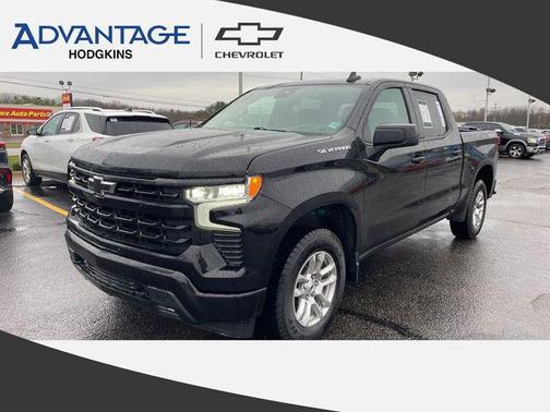 Black 2023 Chevrolet Silverado 1500 RST