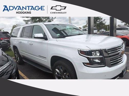 Summit White 2020 Chevrolet Suburban Premier
