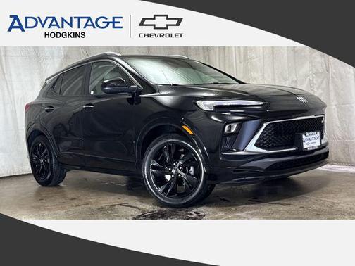 Ebony Twilight Metallic 2024 Buick Encore GX Sport Touring