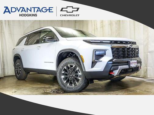 Polar White Tricoat 2026 Chevrolet Traverse AWD Z71