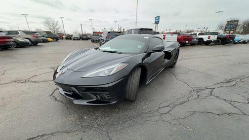 Black 2023 Chevrolet Corvette Stingray w/1LT