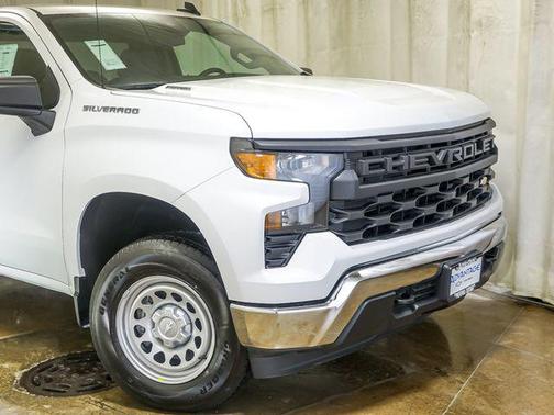 Summit White 2026 Chevrolet Silverado 1500 WT