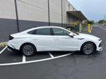 Serenity White 2024 Hyundai SONATA Hybrid Limited